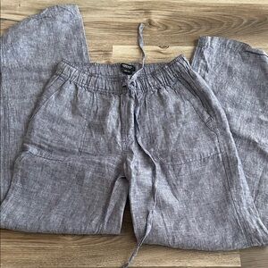 NWOT Women’s slate blue linen Pants